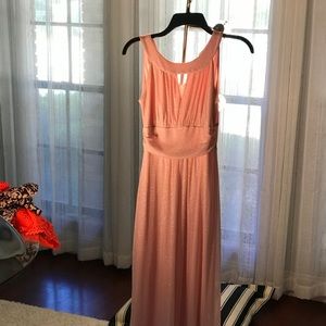 Sequin Pink Long Dress